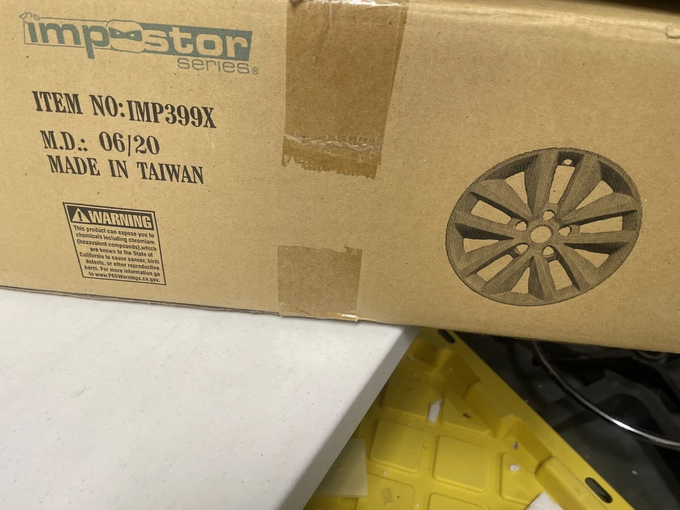 Coast 2 Coast IMP399x Cromo Impostor Juego de Recubrimiento de Rueda 4-17” 16-18 Kia Sorento Foto 3 de 3