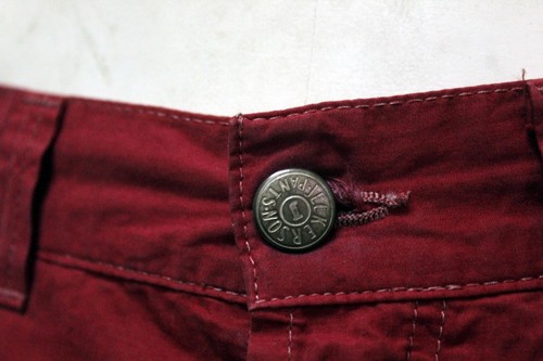Jeckerson Jeans Uomo Pantalone Taglia 46 Rosso Pant Pants Regular In Cotone Logo - Foto 7 di 18