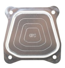 Billet Valve Cover, 212cc Non-Hemi Predator/196cc Clone/Honda GX160-GX200, Silve