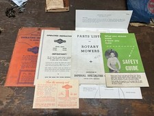 Briggs Stratton 60500 61500 80500 81500 Operating instructions Manual+ Misc. Lot