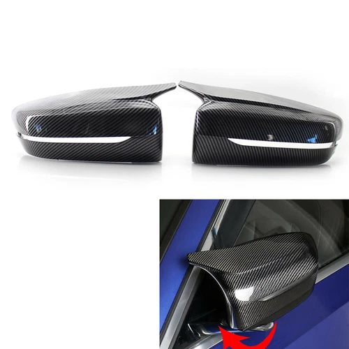 FOR BMW G30 G20 2017-2020 M STYLE Carbon Fiber LOOK SIDE WING MIRROR COVER CAP