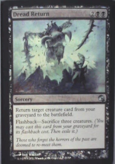 Dread Return - Premium Deck Series: Graveborn: #23, MTG - Foil Nm R247