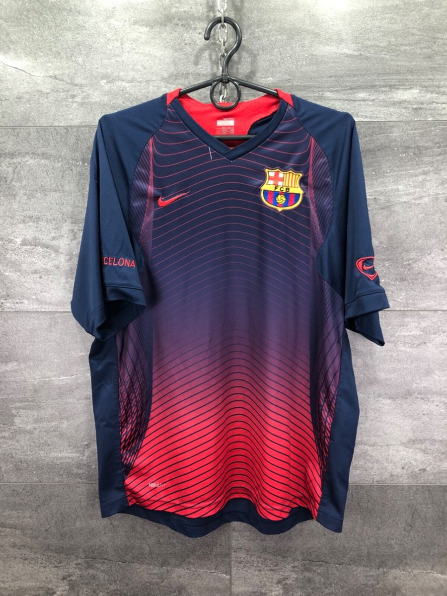 Fc Barcelona 2007 Training Jersey Nike Shirt Size M | eBay