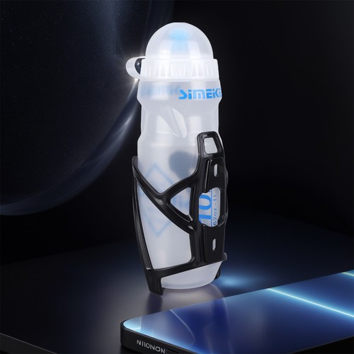 610ml Squeeze Drink Cup with Cage Lightweight Drinking Bottle for Sports Cycling - Picture 6 of 21