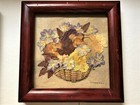 Still Life Flower Leaf Mix Basket Garden ( 6 ) Frame Unique Design — photo 3