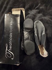 girls black jazz dance shoes size 8 girls