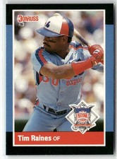 1988 DONRUSS ALL-STARS #57 TIM RAINES MONTREAL EXPOS