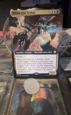 Moira and Teshar (Extended Art) Commander: March of the Machine Regular