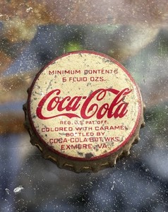 Lot De 9 Capsules De Bouteille Coca-Cola Vintage - Syracuse - États-Unis - Occasion
