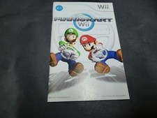 Nintenda Wii MarioKart - Manual Only