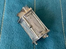 Antique 925 Sterling Silver German Miniature  Dollhouse corner cabinet