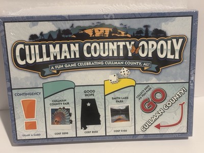 Cullman County Opily Alabama A Fun Monopoly Board Game Late For The Sky
