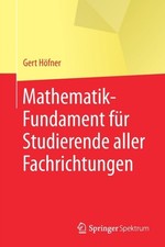 Hfner - Mathematik-Fundament fr Studierende aller Fachrichtungen - N - X555z