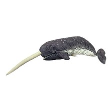 Folkmanis Narwhal Puppet Plush Horn Fish Realistic Animal Toy Learning 27  