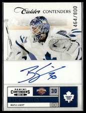 2011-12 Panini Contenders #253 Ben Scrivens AU /800 RC Toronto Maple Leafs