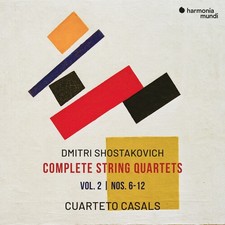 Cuarteto Casals - Shostakovich: Complete String Quartets Vol.2 - Nos. 6-12 [Used