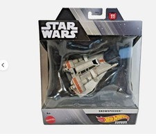 Hot Wheels Starships Select Star Wars Snowspeeder Die-Cast Vehicle HHR14 11