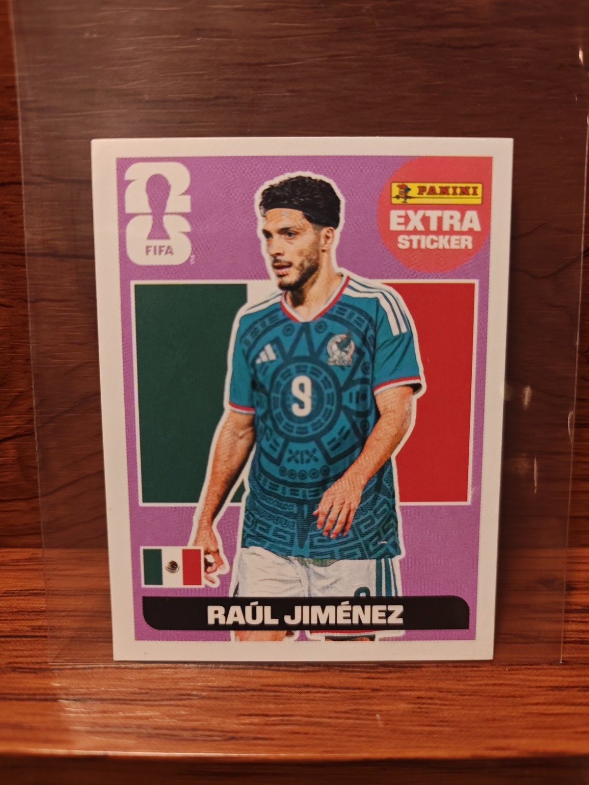 Panini 2026 FIFA World Cup Extra Sticker Purple Raul Jimenez (Great For Grading)