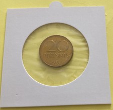 DDR  20 Pfennig 1984 A  stempelglanz/Export Top Qualit&auml;t, Originalfotos