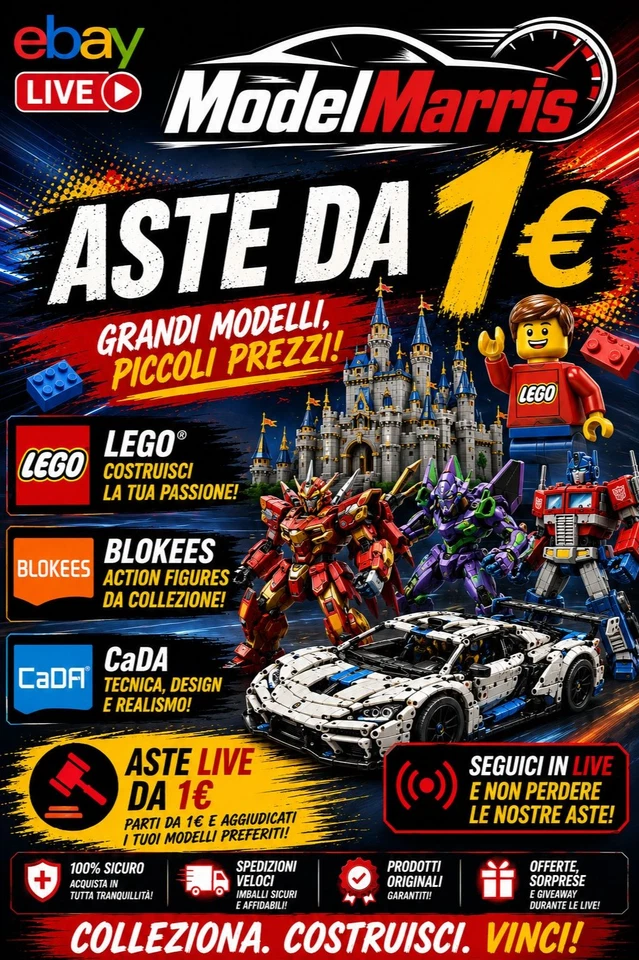La notte del mattoncino , aste da 1€