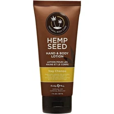 Earthly Body Hemp Seed Hand & Body Lotion - Nag Champa 7oz