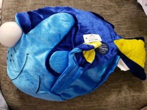 Dori Plush Bean Bag Disney Store Pixar Finding Nemo Authentic Patch NWT