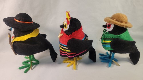 Target Spritz Hyde &Seek Day Of The Dead Halloween Marachi Birds Set - Picture 4 of 14