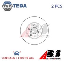 16141 BREMSSCHEIBEN SATZ VORNE ABS 2PCS NEU OE QUALITÄT