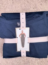 NWT - VICTORIA'S SECRET 2-PC COTTON PANTS TANK PAJAMA SET TEE-JAMA - XL
