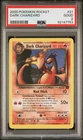 2000 POKEMON ROCKET #21 DARK CHARIZARD PSA 2