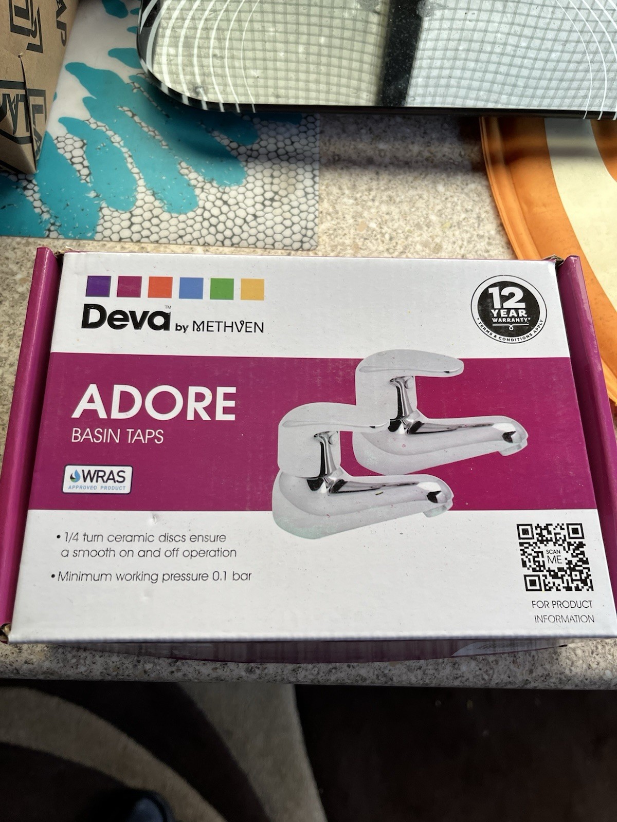 Deva Adore Basin Taps