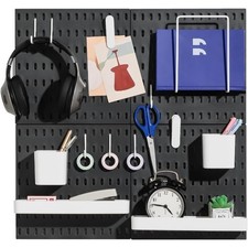 Pegboard Combination Kit Pegboards and Accessories Modular Hanging 22   22  