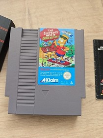 Vintage NES NINTENDO THE SIMPSONS BART VS THE SPACE MUTANTS VIDEOSPIEL OVP