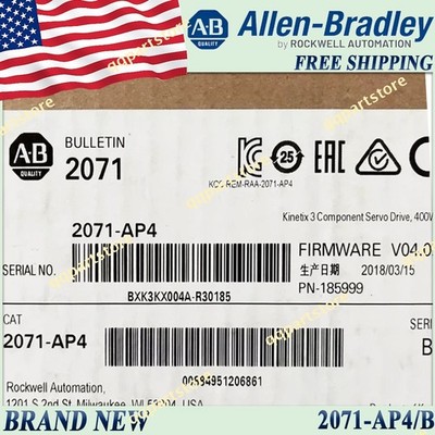 New Sealed AB 2071-AP4/B Kinetix 3 400W Component Servo Drive 2071AP4 serB