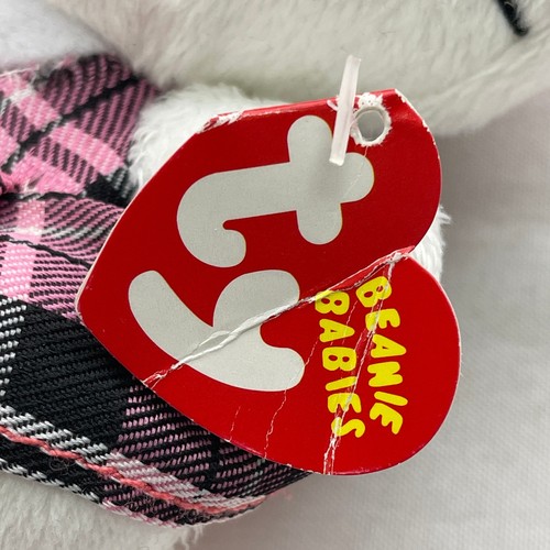 Hello Kitty By Sanrio Ty Beanie Babies Plaid Dress Plush Stuffed Animal Toy NWT - Picture 3 of 5