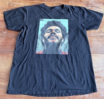 The Weeknd T Shirt Large Black XO After Hours Promo Double Sided Graphic Tee