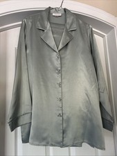 Christine Classic 100 Silk Pajama Set Size Medium