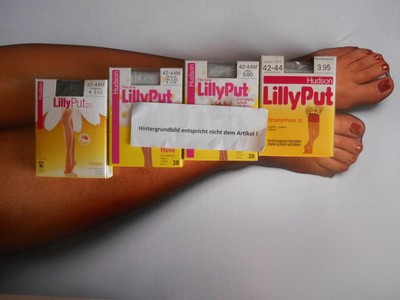 Hudson Lilly Put 20 DEN Strumpfhosenpaket Nr. 24 Gr. 42-44 # 4 Stück / 3 Farben