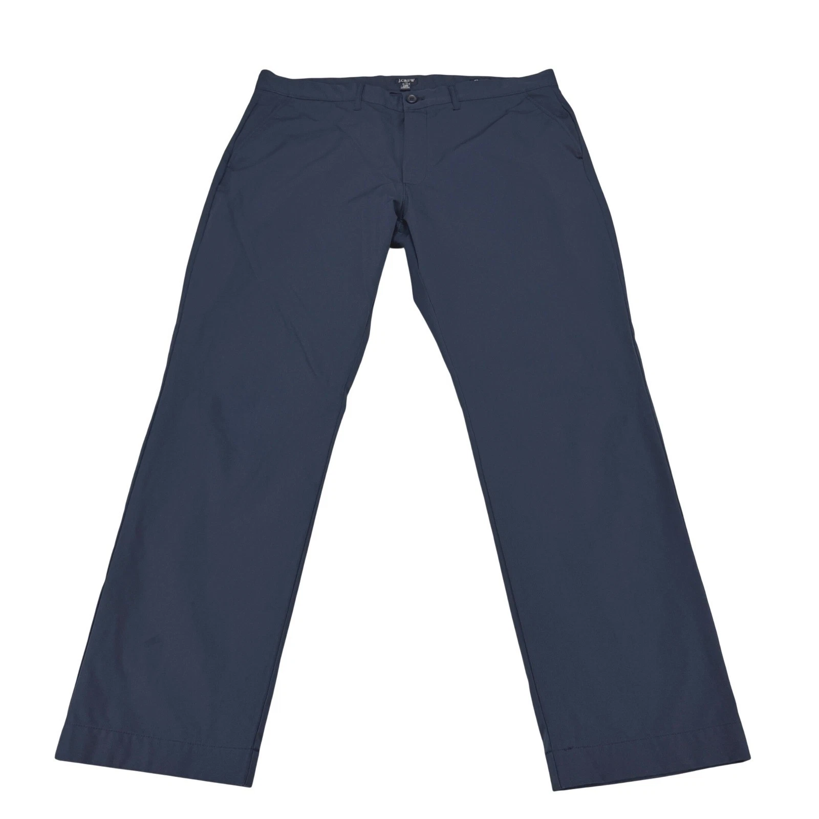 J.Crew Flex Straight Fit Navy Blue Performance Chino Pants Mens 36x30 Stretch