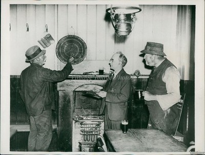 1937 Puppy Andrews Wart Healer Harry Barnes Spread Eagle Press Photo 7x9
