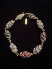 Camrose & Kross Jacqueline Kennedy JBK royal egg bracelet Swarovski Crystals