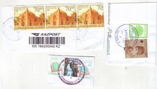 2002-06 Republic of Kazakhstan Cut of Covers 8 stamps Kazakh Collection Fine use