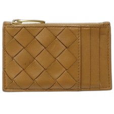 BOTTEGAVENETA Business Card Holder Coin purse INTRECCIATO 679802 Leather /181559