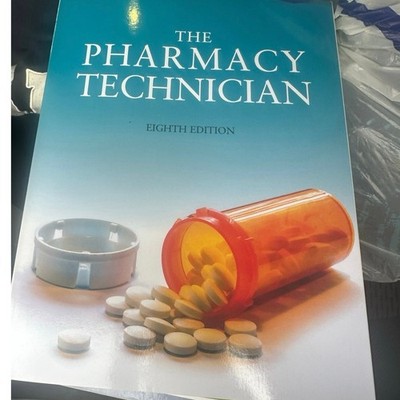 The pharmacy technician 9781640437524 excellent condition college textbook