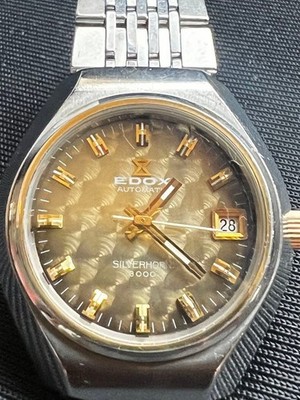 vintage EDOX SIRVERHORN 3000 Working