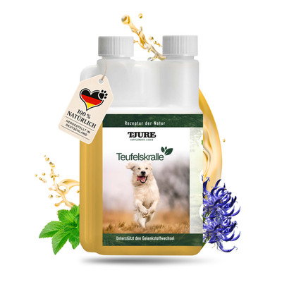 Teufelskralle Hund Liquid 1000ml   Gelenke & Beweglichkeit unterstützen