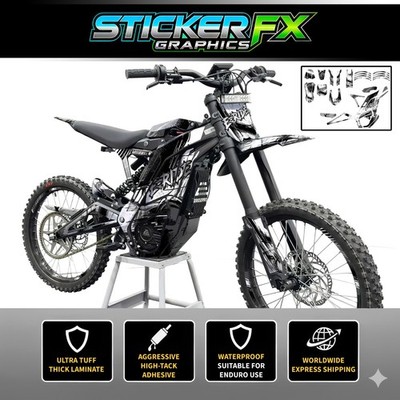 Premium Sticker Kit für E-Ride Pro SS, Eride Pro Grafik Kit, Eride Decals Wrap