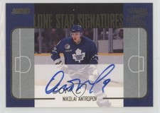 2000-01 Topps Stadium Club Lone Star Signatures Nik Antropov #LS5 Auto d9r
