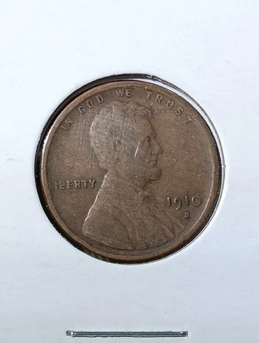 1910 S Better Date Lincoln Cent Penny Fine Nice Coin! M26W10