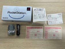 Sony PS1 PocketStation Crystal SCPH-4000C Box Strap Man
